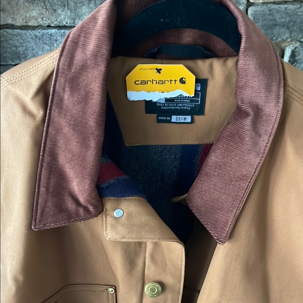 COPY - Carhartt Brown Work Jacket - Picture 3 of 8